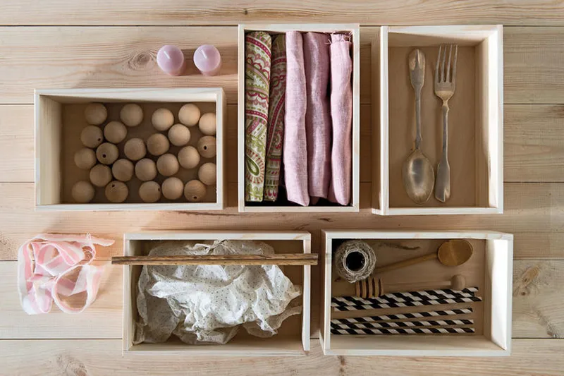 Säilytyslaatikko Spot Puu/Luonnonväri - VOX - Säilytys - Piensäilytys - Säilytyslaatikko