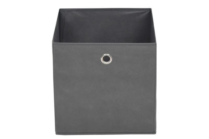 Säilytyslaatikot 10 kpl kuitukangas 32x32x32 cm harmaa - Harmaa - Säilytys - Piensäilytys - Säilytyslaatikko