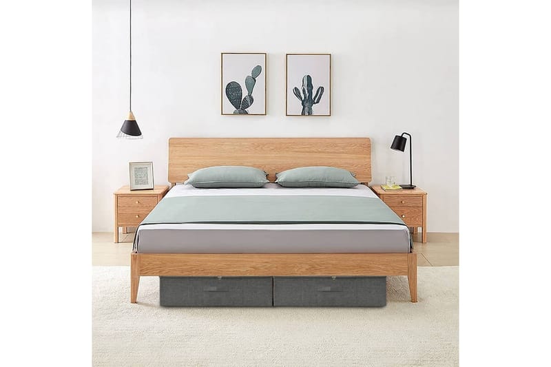 Säilytyslaatikot 2 kpl kangas 70x40x18 cm antrasiitti - Antrasiitti - Säilytys - Piensäilytys - Säilytyslaatikko