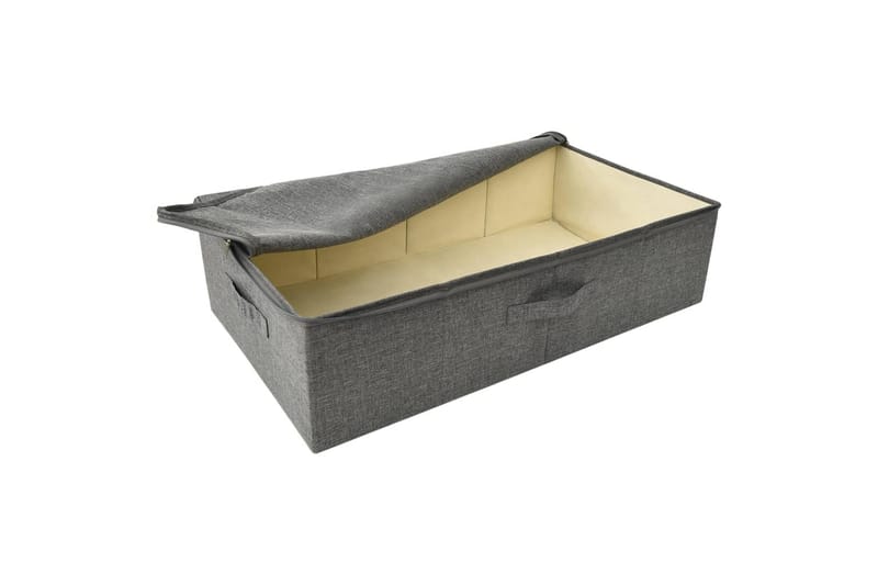 Säilytyslaatikot 2 kpl kangas 70x40x18 cm antrasiitti - Antrasiitti - Säilytys - Piensäilytys - Säilytyslaatikko