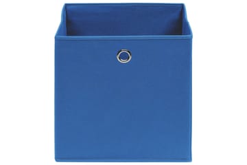 Säilytyslaatikot 4 kpl kuitukangas 28x28x28 cm sininen - Sininen - Säilytys - Piensäilytys - Säilytyslaatikko