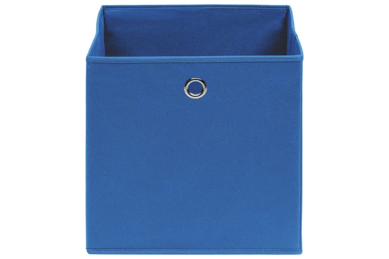 Säilytyslaatikot 4 kpl kuitukangas 28x28x28 cm sininen - Sininen - Säilytys - Piensäilytys - Säilytyslaatikko