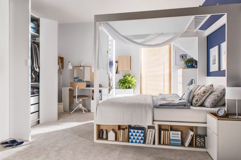 Sänky 4You Puu/Luonnonväri - VOX - Säilytys - Piensäilytys - Säilytyslaatikko