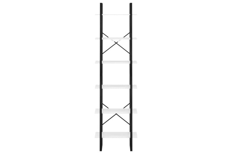 Varastohyllyt 2 kpl valkoinen 60x30x210 cm lastulevy - Valkoinen - Säilytys - Piensäilytys - Säilytyslaatikko