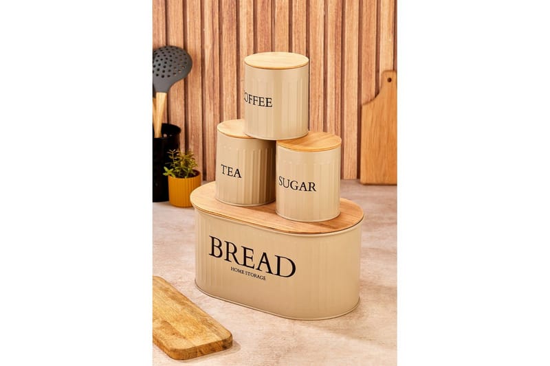 Säilytyslaatikko (4 kappaletta) Selinbridge Ruskea - Ruskea - Säilytys - Piensäilytys - Säilytyspurkki - Säilytysrasia