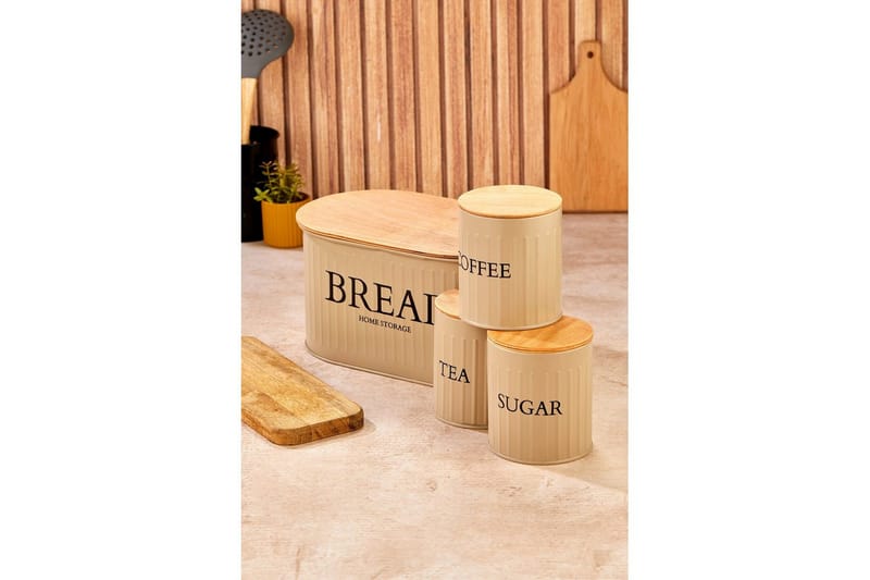 Säilytyslaatikko (4 kappaletta) Selinbridge Ruskea - Ruskea - Säilytys - Piensäilytys - Säilytyspurkki - Säilytysrasia