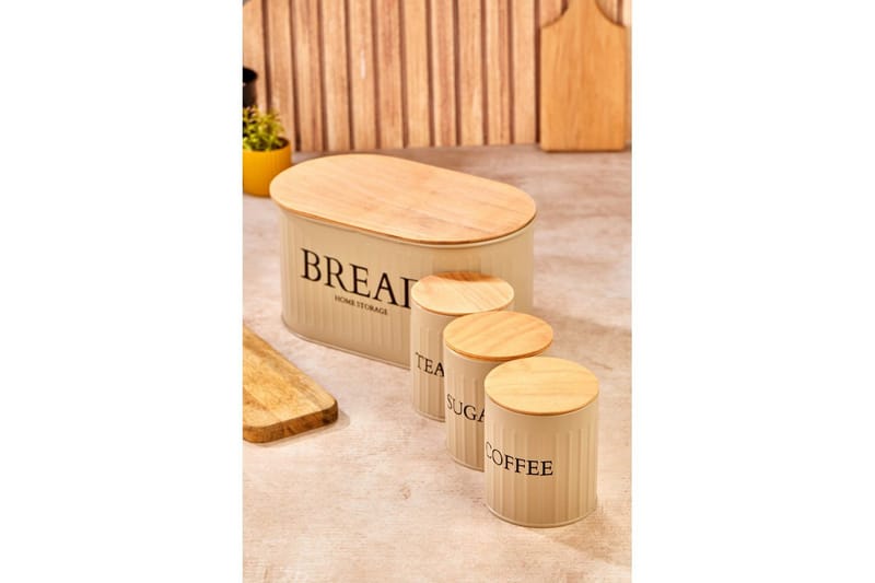 Säilytyslaatikko (4 kappaletta) Selinbridge Ruskea - Ruskea - Säilytys - Piensäilytys - Säilytyspurkki - Säilytysrasia