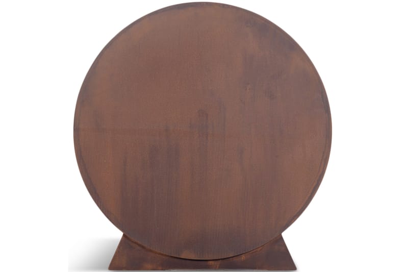 Polttopuuteline 3mm corten-teräs 75x78 cm Ruskea - Lyfco - Halkoteline