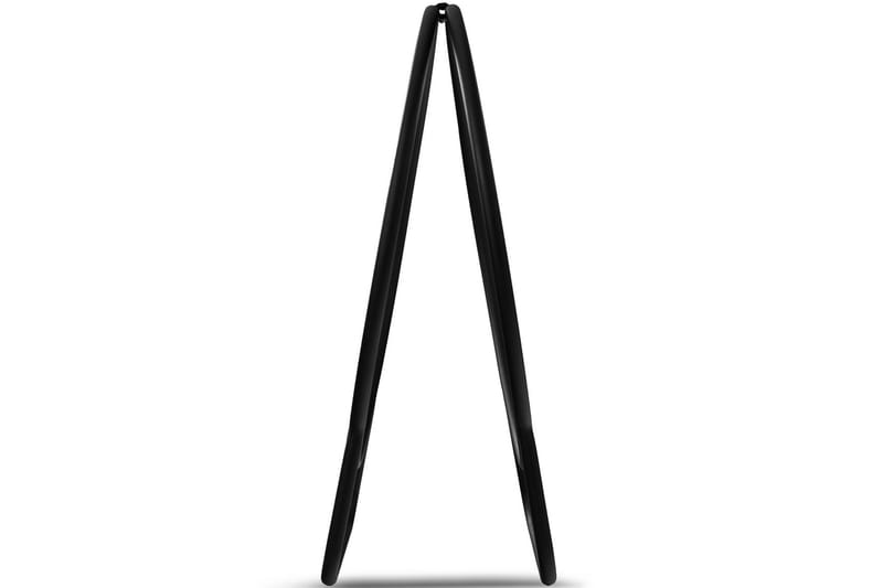 Polttopuuteline 90x76 cm Musta - Lyfco - Säilytys - Piensäilytys - Säilytysteline - Halkoteline
