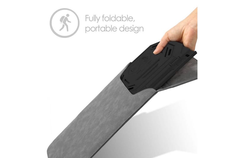 Kannettavan tietokoneen jalusta Desire2 2-in-1 360 Käännettävä Musta - Musta - Säilytys - Piensäilytys - Säilytysteline - Kannettavan tietokoneen teline