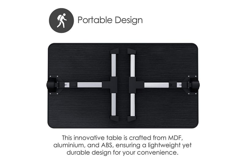 Kannettavan tietokoneen jalusta Desire2 Säädettävä - Musta - Säilytys - Piensäilytys - Säilytysteline - Kannettavan tietokoneen teline