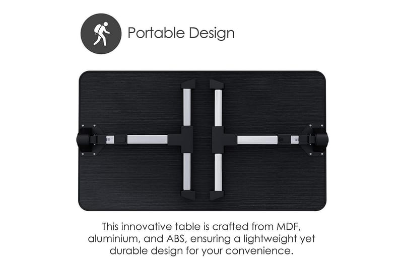 Kannettavan tietokoneen jalusta Desire2 Säädettävä - Musta - Säilytys - Piensäilytys - Säilytysteline - Kannettavan tietokoneen teline