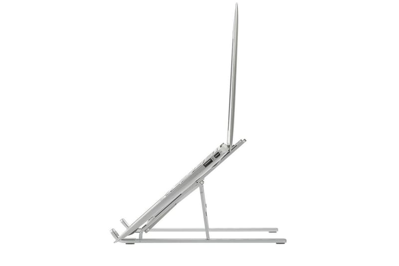 Kannettavan tietokoneen jalusta Desire2 Taitettava X-muotoinen alumiini hopea - Hopea - Säilytys - Piensäilytys - Säilytysteline - Kannettavan tietokoneen teline