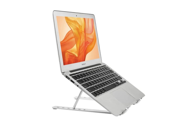 Kannettavan tietokoneen jalusta Desire2 Taitettava X-muotoinen alumiini hopea - Hopea - Säilytys - Piensäilytys - Säilytysteline - Kannettavan tietokoneen teline