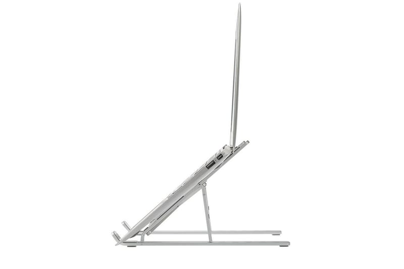 Kannettavan tietokoneen jalusta Desire2 Taitettava X-muotoinen alumiini hopea - Hopea - Säilytys - Piensäilytys - Säilytysteline - Kannettavan tietokoneen teline