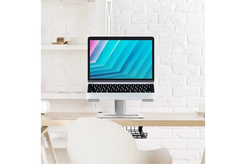 Kannettavan tietokoneen jalusta Desire2 Pystysuoraan Säädettävä - Hopea - Säilytys - Piensäilytys - Säilytysteline - Kannettavan tietokoneen teline