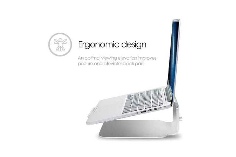 Kannettavan tietokoneen jalusta Desire2 Riser Elevator Säädettävä Universaali Hopea - Hopea - Säilytys - Piensäilytys - Säilytysteline - Kannettavan tietokoneen teline