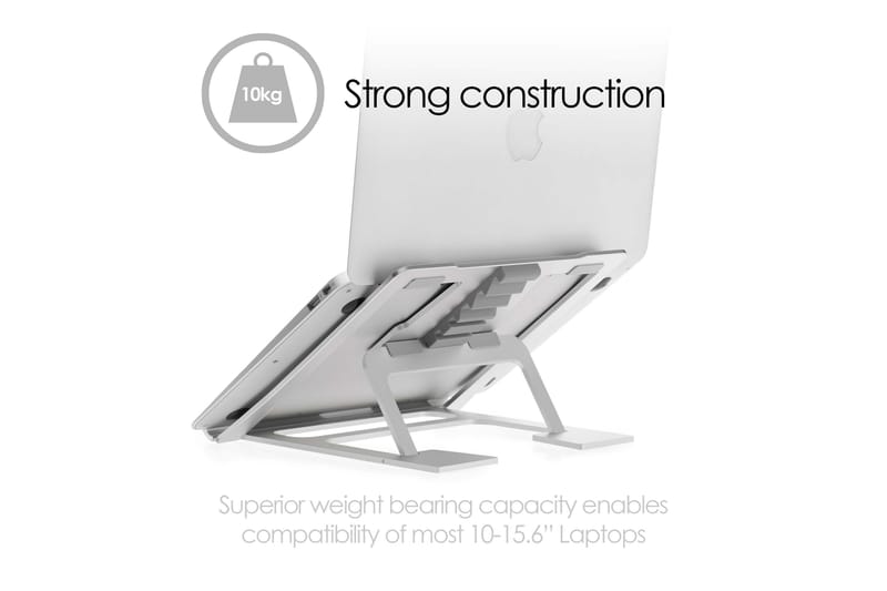 Kannettavan tietokoneen jalusta Desire2 Supreme Lite Kannettava Hopea - Hopea - Säilytys - Piensäilytys - Säilytysteline - Kannettavan tietokoneen teline