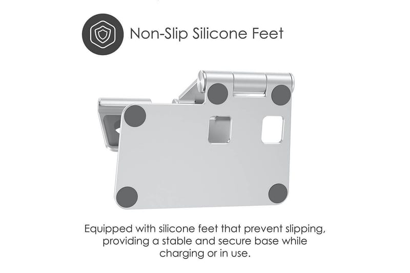 Latausasema Desire2 Apple Watch Silverille - Hopea - Säilytys - Piensäilytys - Säilytysteline - Kännykkäteline