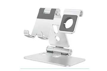 Latausasema Desire2 Apple Watch Silverille - Hopea - Säilytys - Piensäilytys - Säilytysteline - Kännykkäteline