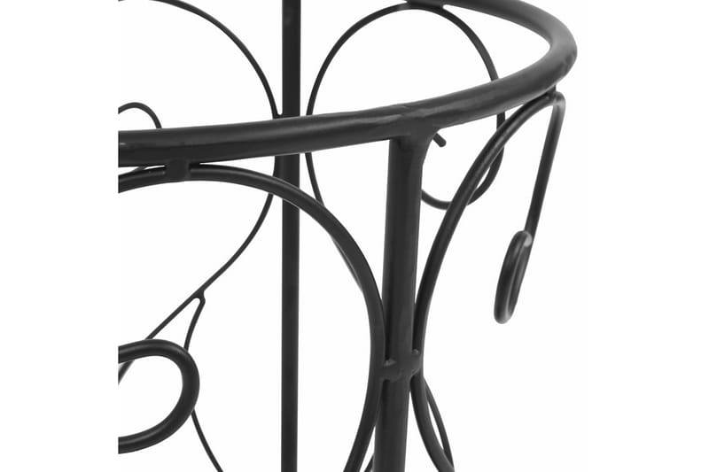 Sateenvarjoteline vintagetyyli teräs 26x46 cm musta - Musta - Säilytys - Piensäilytys - Säilytysteline - Sateenvarjoteline