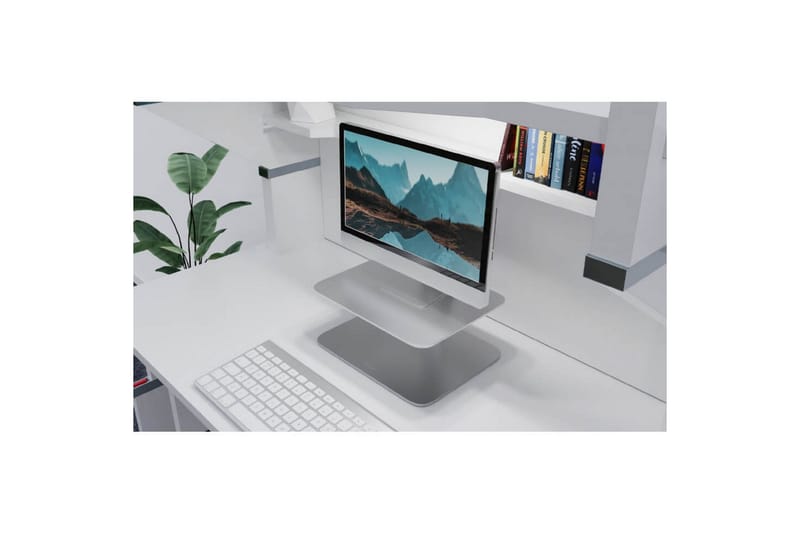 Tietokoneteline Desire2 Pystysuoraan Säädettävä - Hopea - Säilytys - Piensäilytys - Säilytysteline - Kannettavan tietokoneen teline