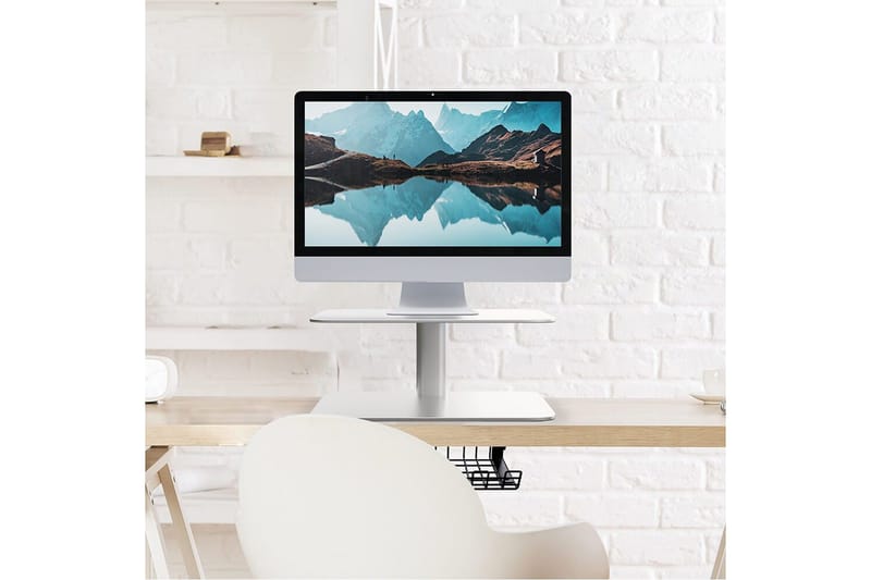 Tietokoneteline Desire2 Pystysuoraan Säädettävä - Hopea - Säilytys - Piensäilytys - Säilytysteline - Kannettavan tietokoneen teline