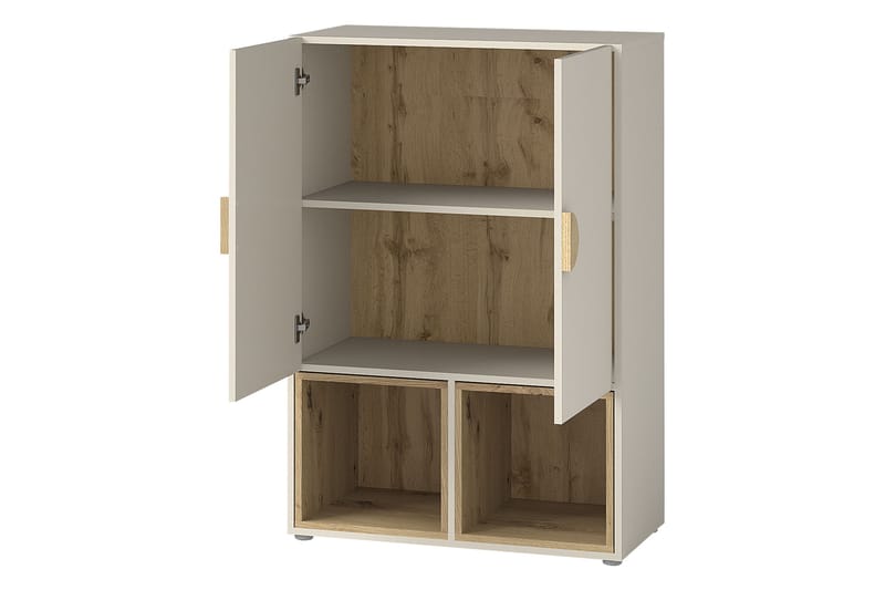 Adolfo Lipasto 80 cm - Beige / Vihreä - Säilytys - Säilytyskalusteet - Lipasto