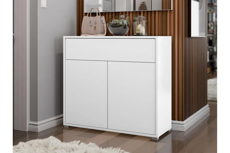 Agawal Lipasto 100 cm - Valkoinen - Säilytys - Säilytyskalusteet - Lipasto