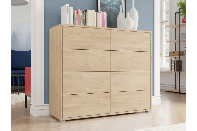 Agawal Lipasto 120 cm - Ruskea - Säilytys - Säilytyskalusteet - Lipasto