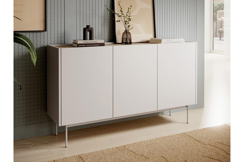 Akansh Lipasto 144 cm - Beige - Säilytys - Säilytyskalusteet - Lipasto