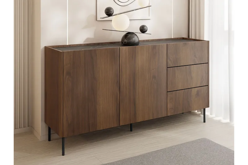 Akihito Lipasto 160 cm - Ruskea - Säilytys - Säilytyskalusteet - Lipasto