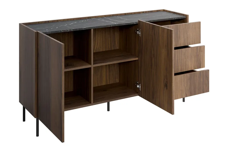 Akihito Lipasto 160 cm - Ruskea - Säilytys - Säilytyskalusteet - Lipasto