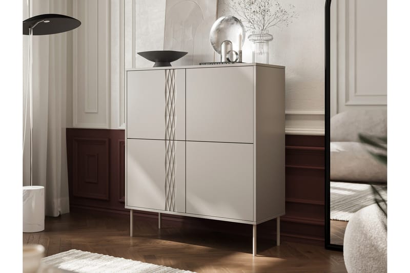 Akiko Lipasto 100 cm - Beige - Säilytys - Säilytyskalusteet - Lipasto