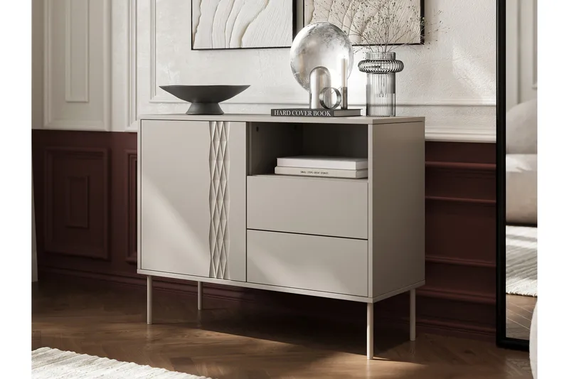 Akiko Lipasto 100 cm - Beige - Säilytys - Säilytyskalusteet - Lipasto