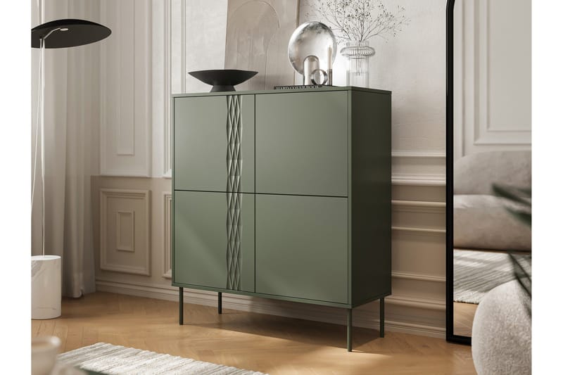 Akiko Lipasto 100 cm - Vihreä - Säilytys - Säilytyskalusteet - Lipasto