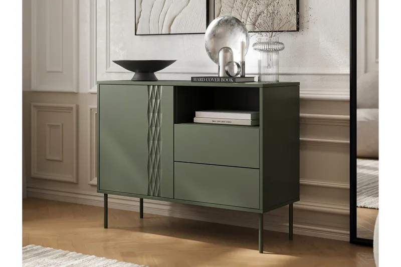 Akiko Lipasto 100 cm - Vihreä - Säilytys - Säilytyskalusteet - Lipasto