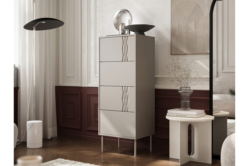 Akiko Lipasto 50 cm - Beige - Säilytys - Säilytyskalusteet - Lipasto