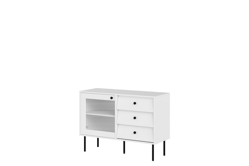 Akilesh Lipasto 102 cm - Valkoinen - Säilytys - Säilytyskalusteet - Lipasto