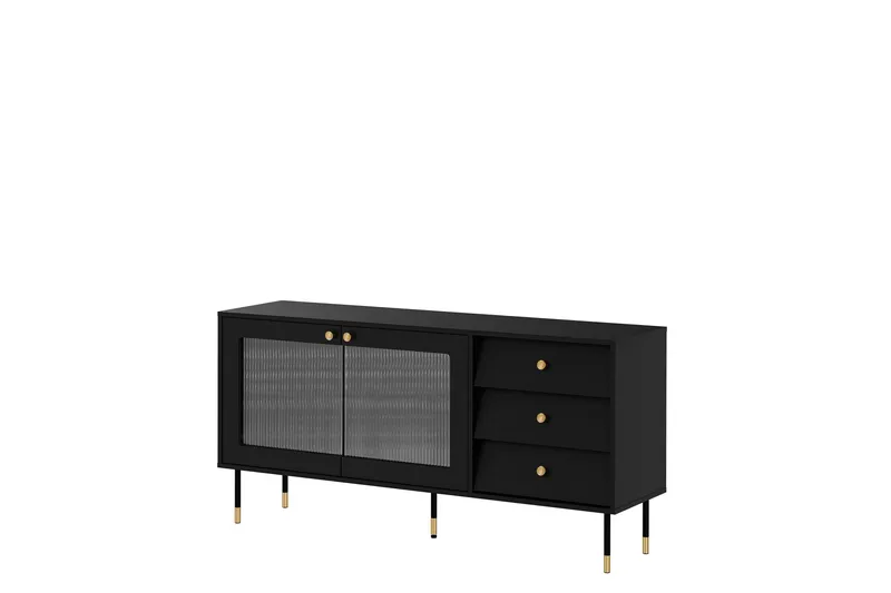 Akilesh Lipasto 150 cm, Musta