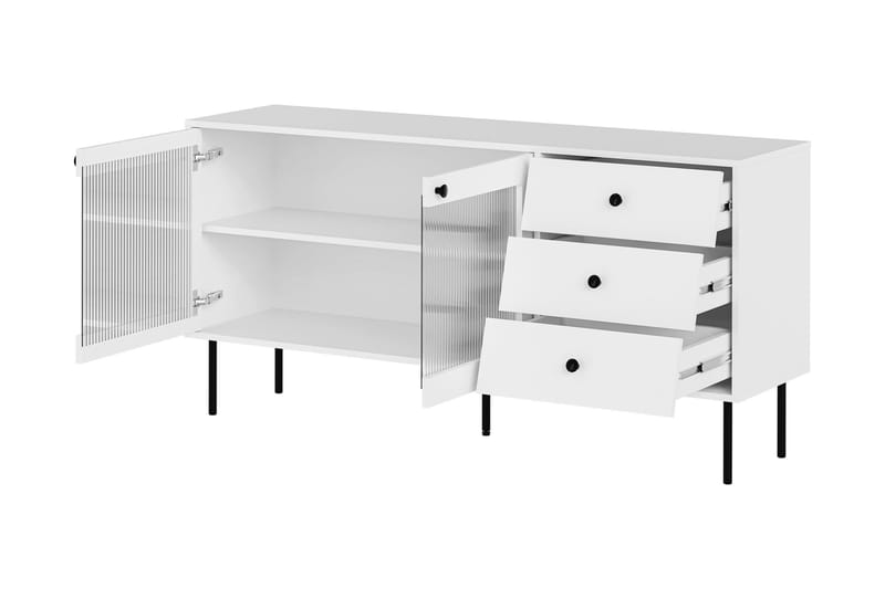 Akilesh Lipasto 150 cm - Musta - Säilytys - Säilytyskalusteet - Lipasto