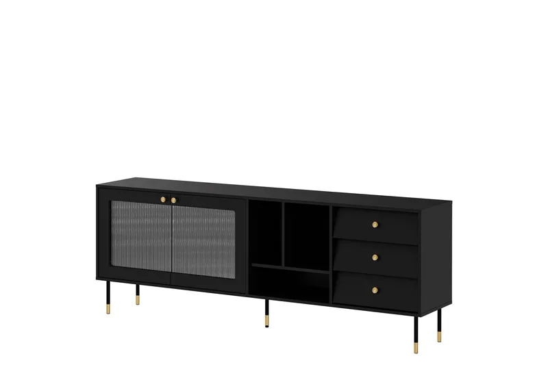 Akilesh Lipasto 200 cm, Musta