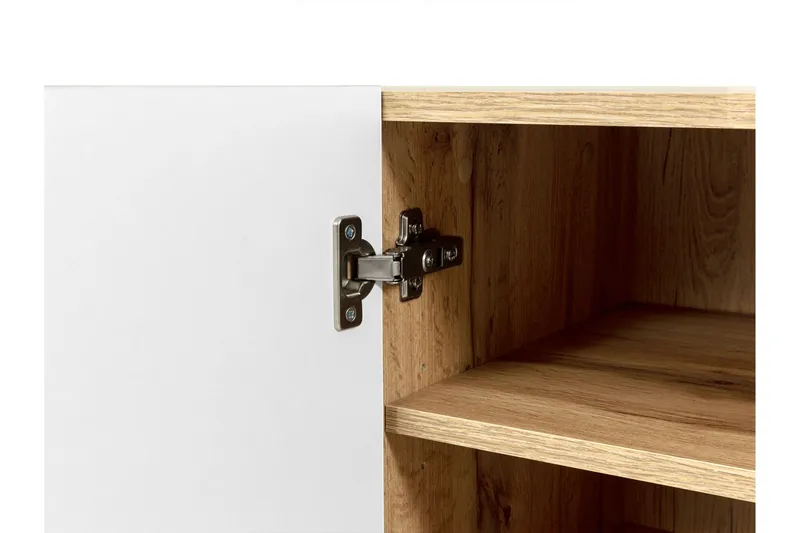 Akimasa Lipasto 181 cm - Luonnonväri - Sisustustuotteet - Sisustustakka & kamiina - Sisustustakka ilman hormia - Sähkötakka