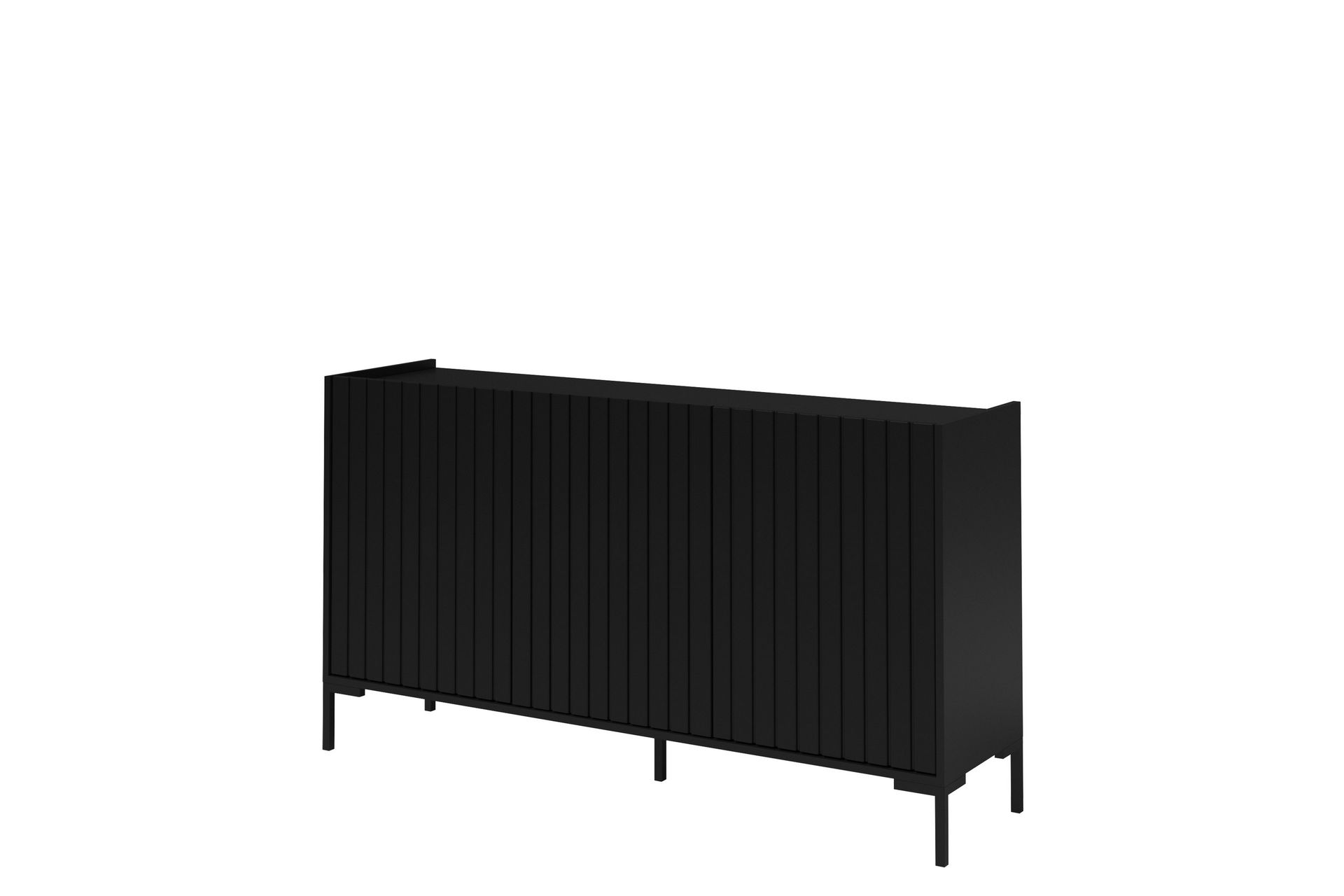 Akiya Lipasto 150 cm - Musta - Säilytys - Säilytyskalusteet - Lipasto