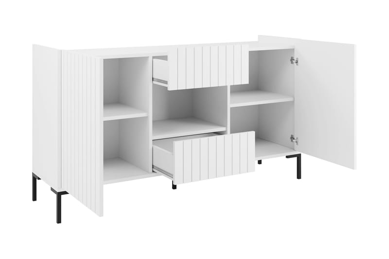 Akiya Lipasto 150 cm - Musta - Säilytys - Säilytyskalusteet - Lipasto