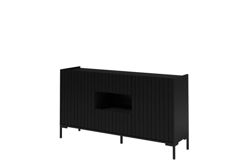 Akiya Lipasto 150 cm - Musta - Säilytys - Säilytyskalusteet - Lipasto
