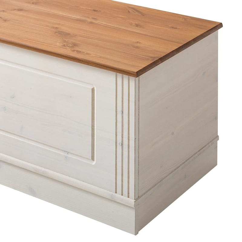 Anita säilytysarkku 80 cm - Valkoinen/Hunaja - Säilytys - Säilytyskalusteet - Säilytysarkku