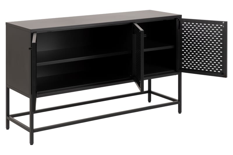 Astiakaappi Wiester 125 cm - Musta - Säilytys - Säilytyskalusteet - Senkki