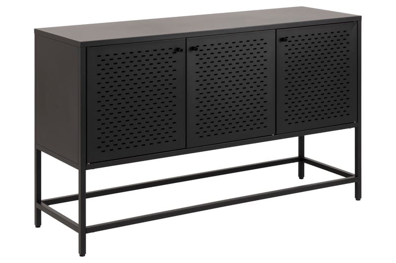 Astiakaappi Wiester 125 cm - Musta - Säilytys - Säilytyskalusteet - Senkki