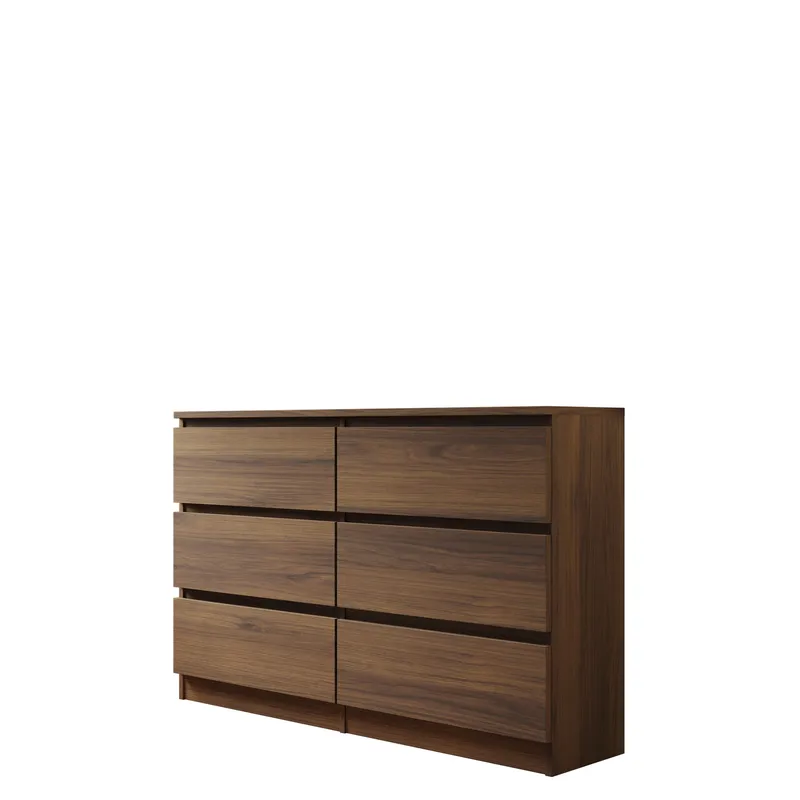 Basildon-lipasto 120 cm, ruskea